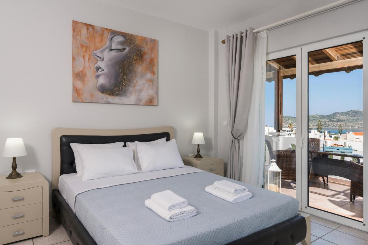 Casa De Philippe With Unique Seaview 2' From Beach Agia  Bagian luar foto