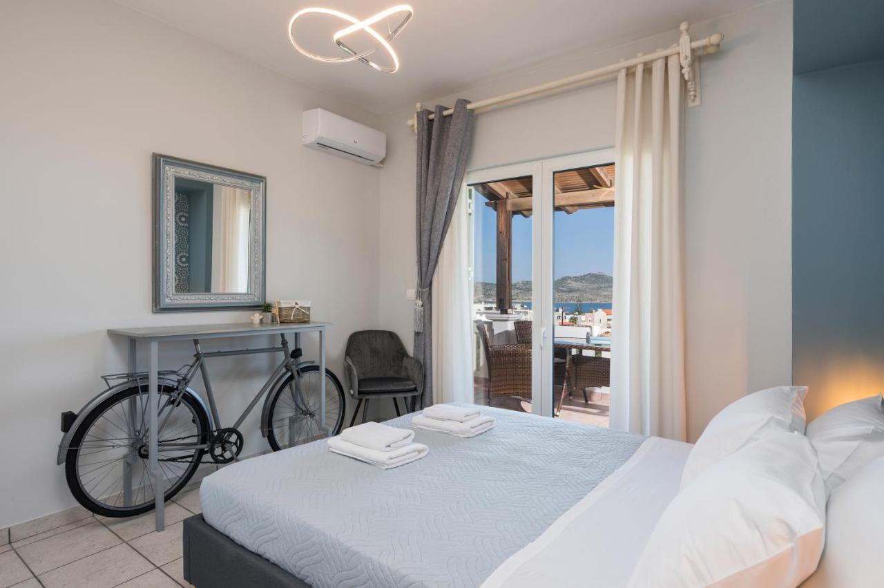 Casa De Philippe With Unique Seaview 2' From Beach Agia  Bagian luar foto