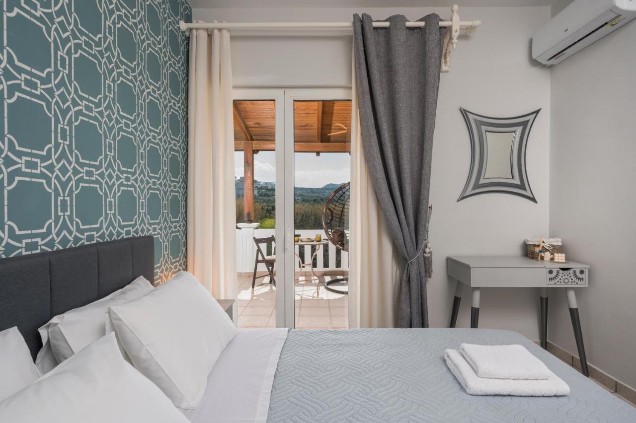 Casa De Philippe With Unique Seaview 2' From Beach Agia  Bagian luar foto
