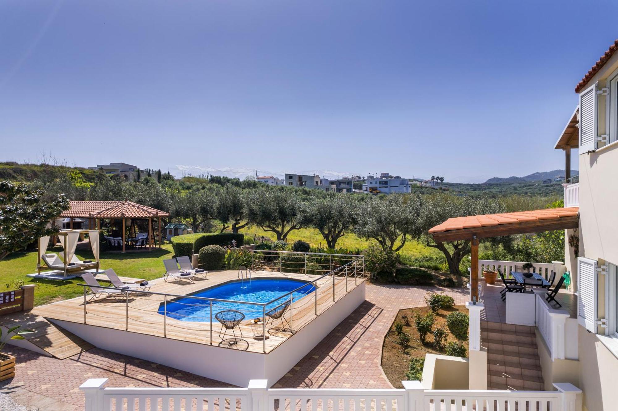Casa De Philippe With Unique Seaview 2' From Beach Agia  Bagian luar foto